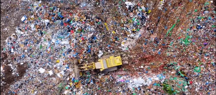 garments in landfill