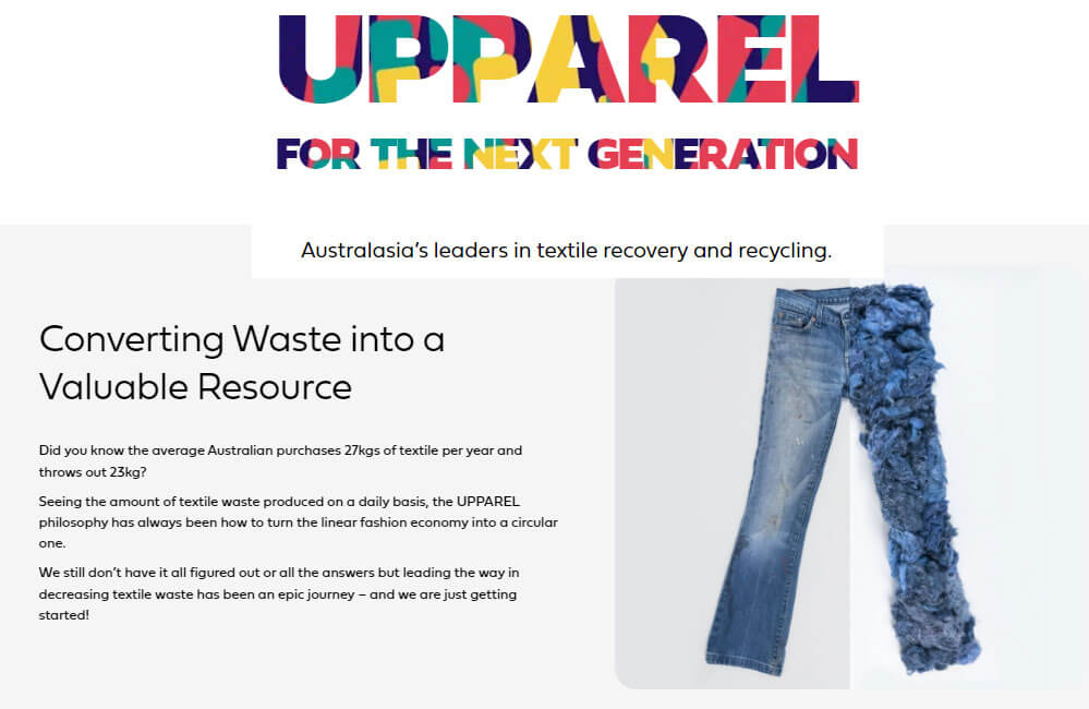 Upparel Textile Recycling